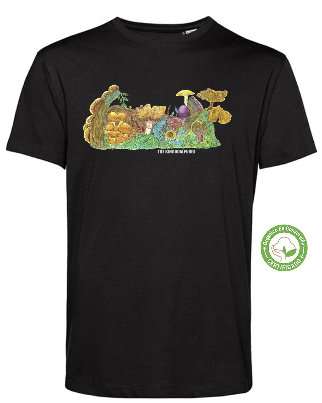 Polera Eco Hombre The Kingdom Fungi