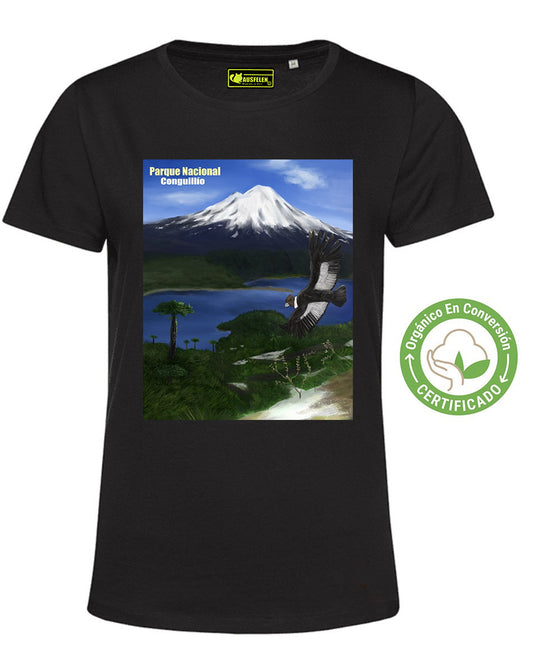 Polera Eco Mujer Parque Nacional Conguillío